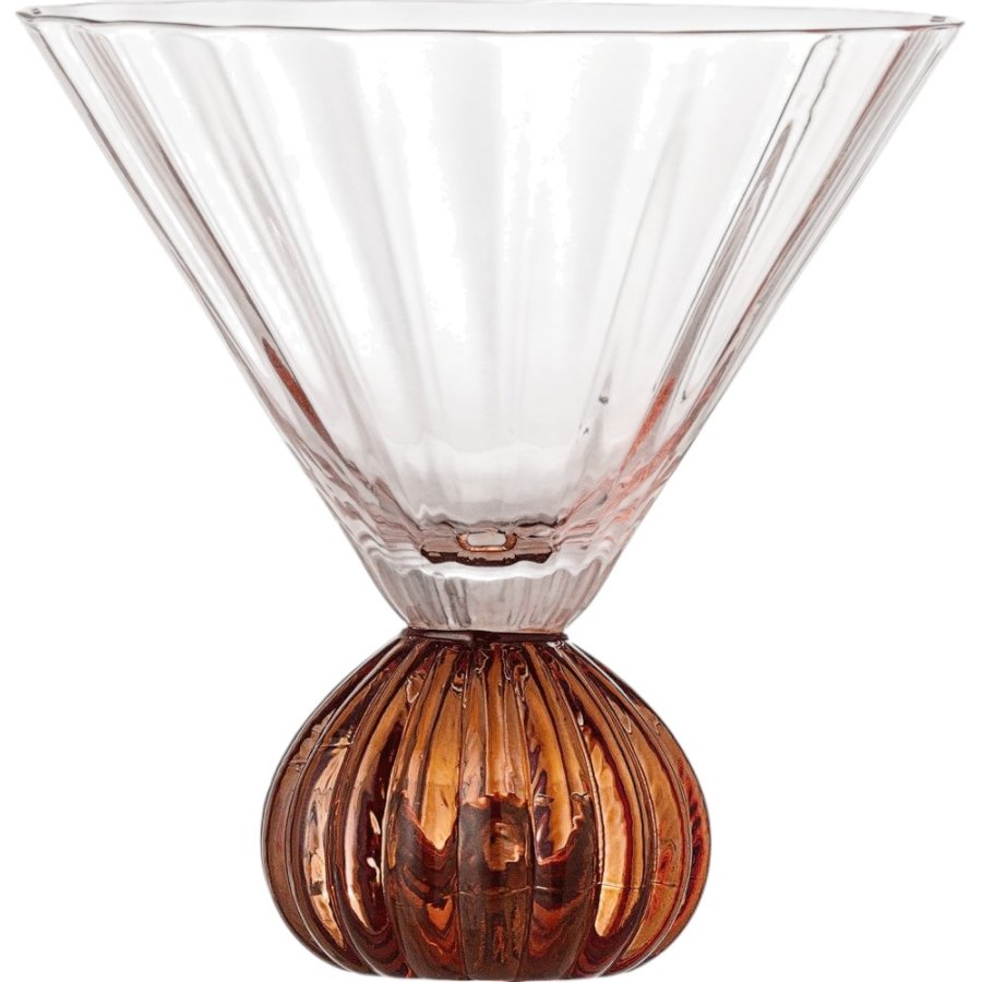 Bloomingville Taurin Cocktailglas 30 cl, Amber