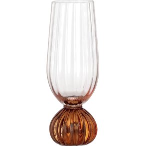 Bloomingville Taurin Champagneglas 25 cl, Amber