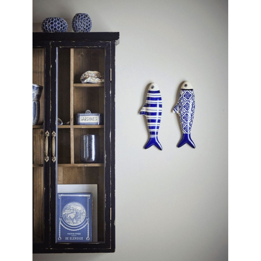 Creative Collection Dunne V�gdekoration 2 stk. 26 cm, Bl�