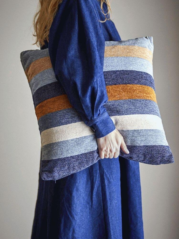 Bloomingville Gyani Pude 50x50 cm, Bl�