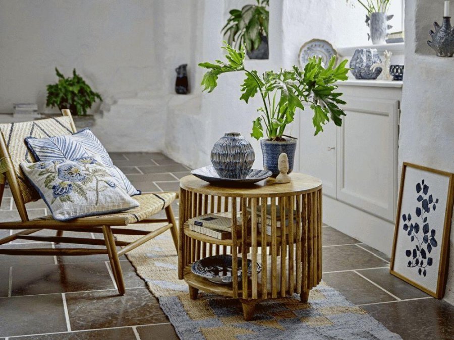 Creative Collection Hanna Pude 45x45 cm, Bl�