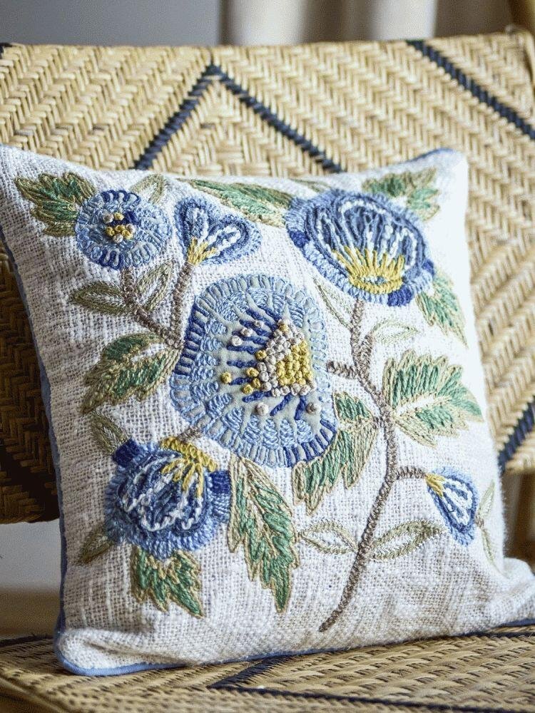 Creative Collection Hanna Pude 45x45 cm, Bl�