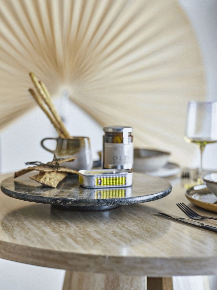 Bloomingville Nuni Servierplatte �35,5 cm, Gr&uuml;n