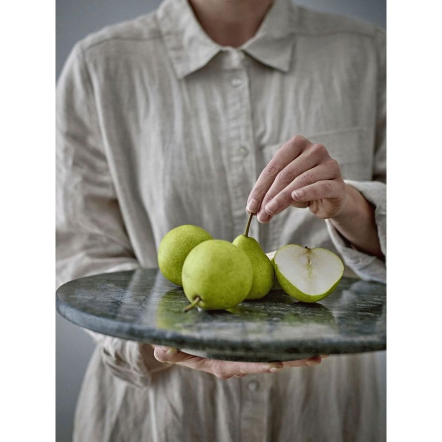 Bloomingville Nuni Servierplatte �35,5 cm, Gr&uuml;n