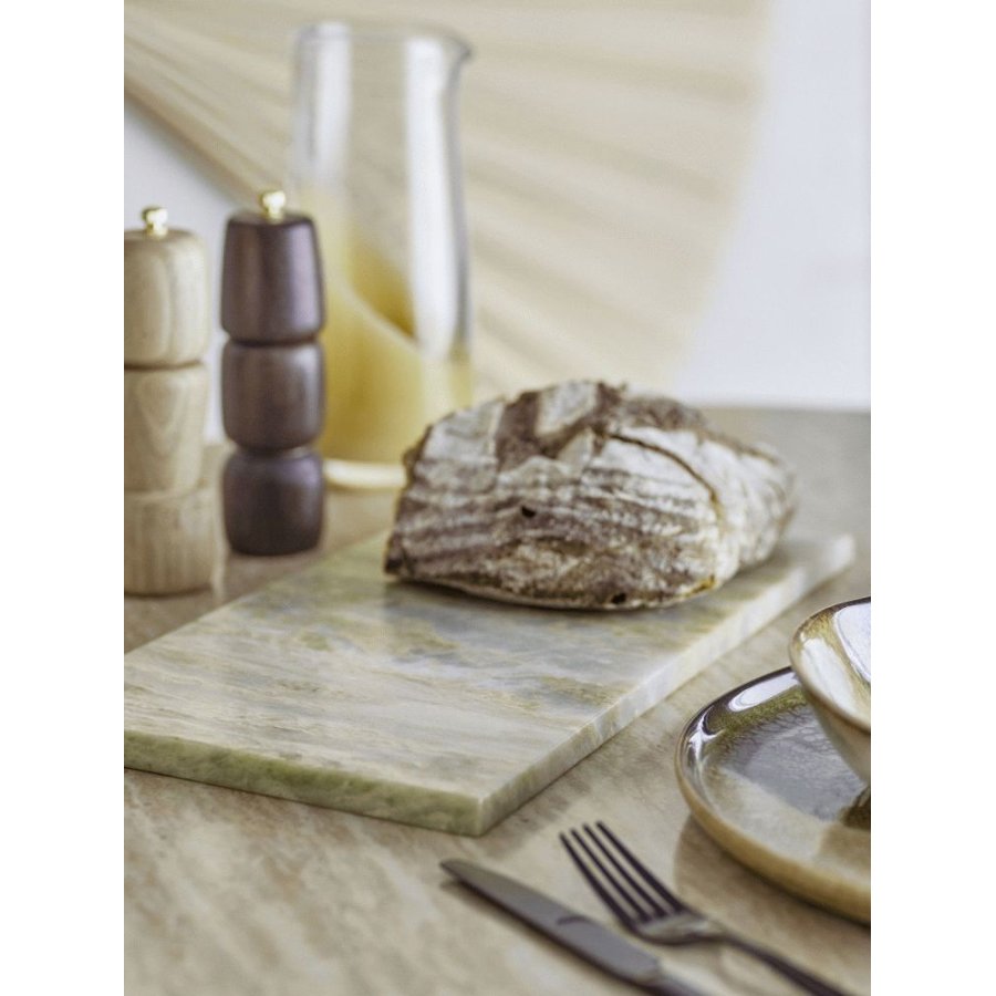 Bloomingville Keika Serveringsbr�t 20x38 cm, Gr�n