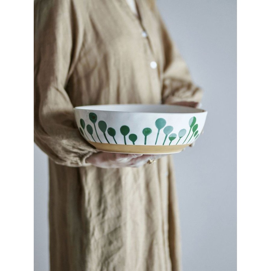 Creative Collection Linora Serveringssk�l �28 cm, Gr�n