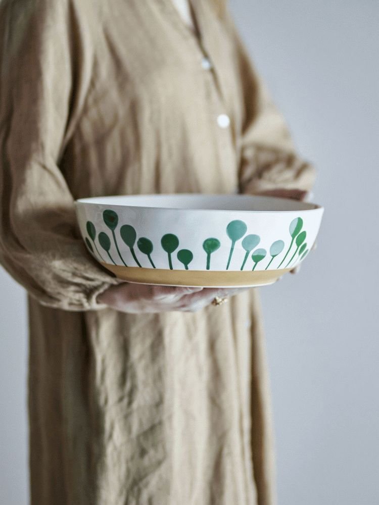 Creative Collection Linora Serveringssk�l �28 cm, Gr�n