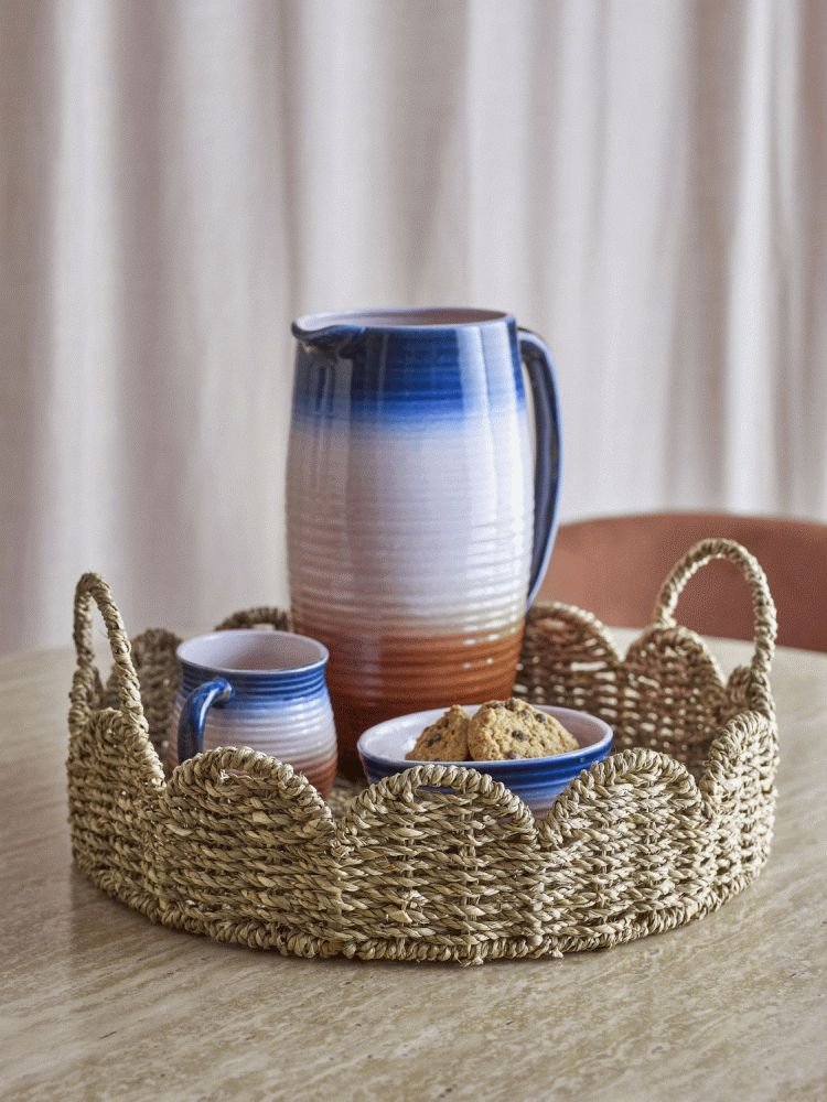 Bloomingville Brea Serveringsbakke �35 cm, S�gr�s