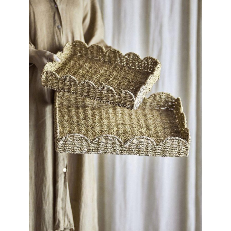 Bloomingville Brea Serveringsbakke 35x45 cm, S�gr�s