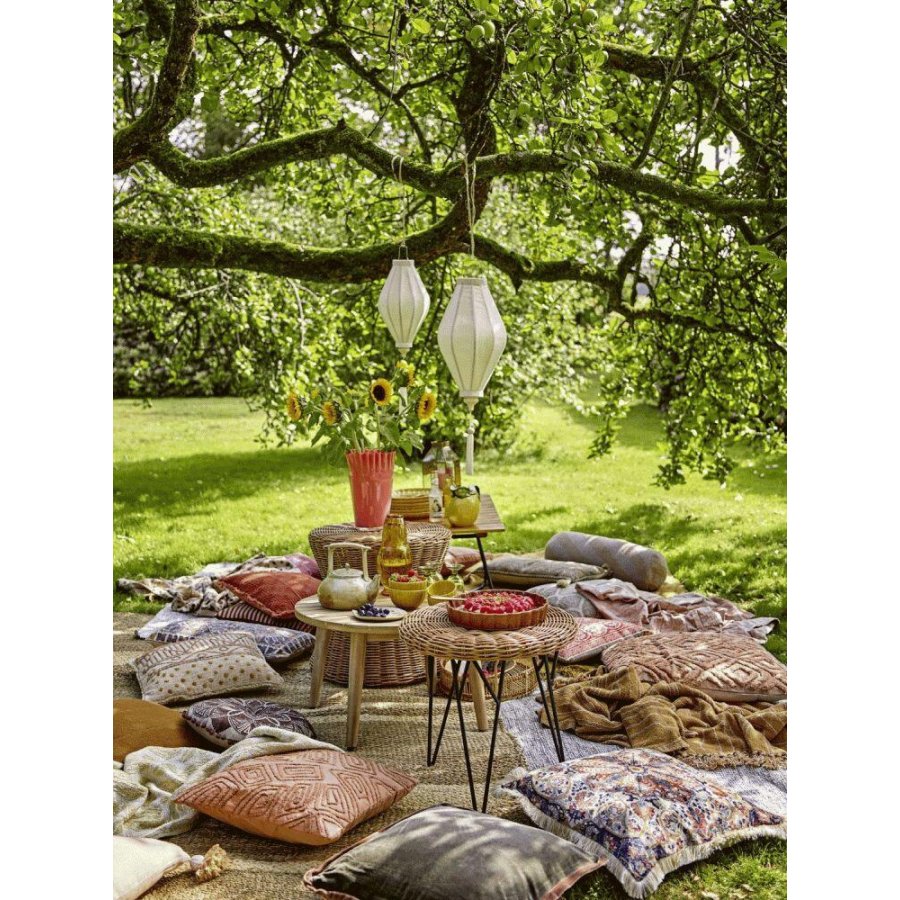 Bloomingville Pomp Dekoration �20 cm, Hvid