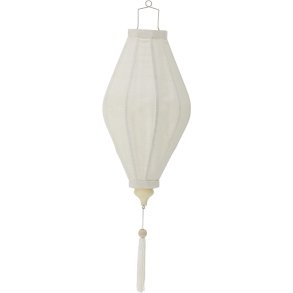 Bloomingville Pomp Dekoration �26 cm, Hvid