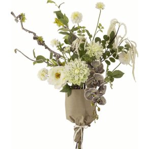 Bloomingville Rise Kunstig Buket, Hvid