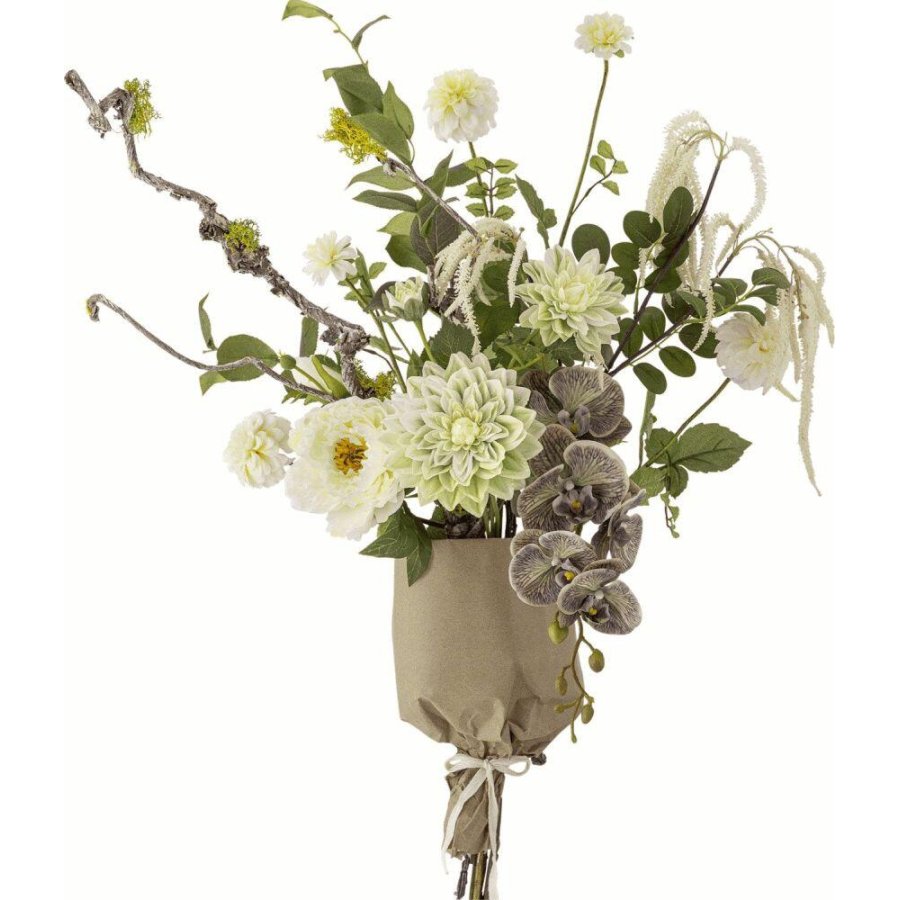 Bloomingville Rise Kunstig Buket, Hvid