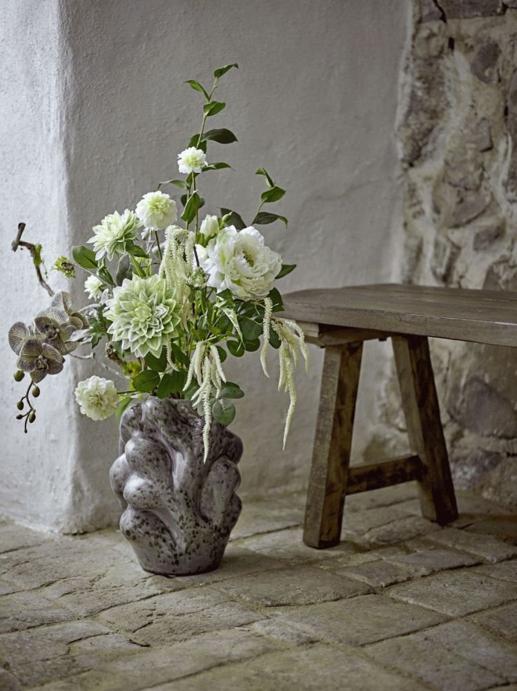 Bloomingville Rise Kunstig Buket, Hvid