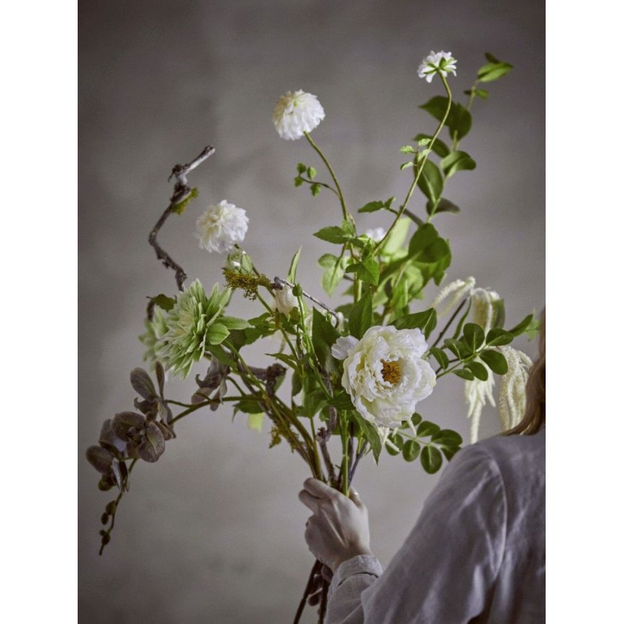 Bloomingville Rise Kunstig Buket, Hvid