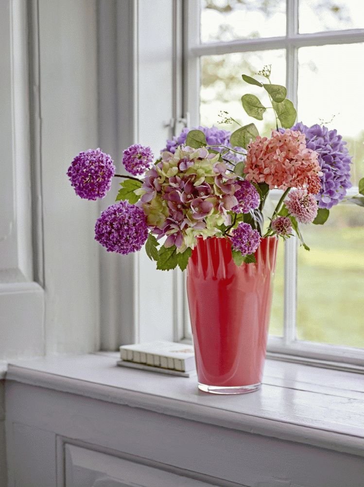 Bloomingville Edge Kunstig Buket, Lilla