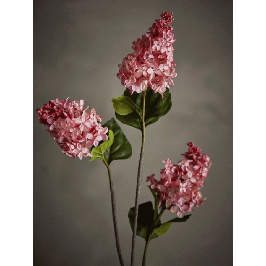 Bloomingville Hydrangea Kunstig stilk 76 cm, Rosa