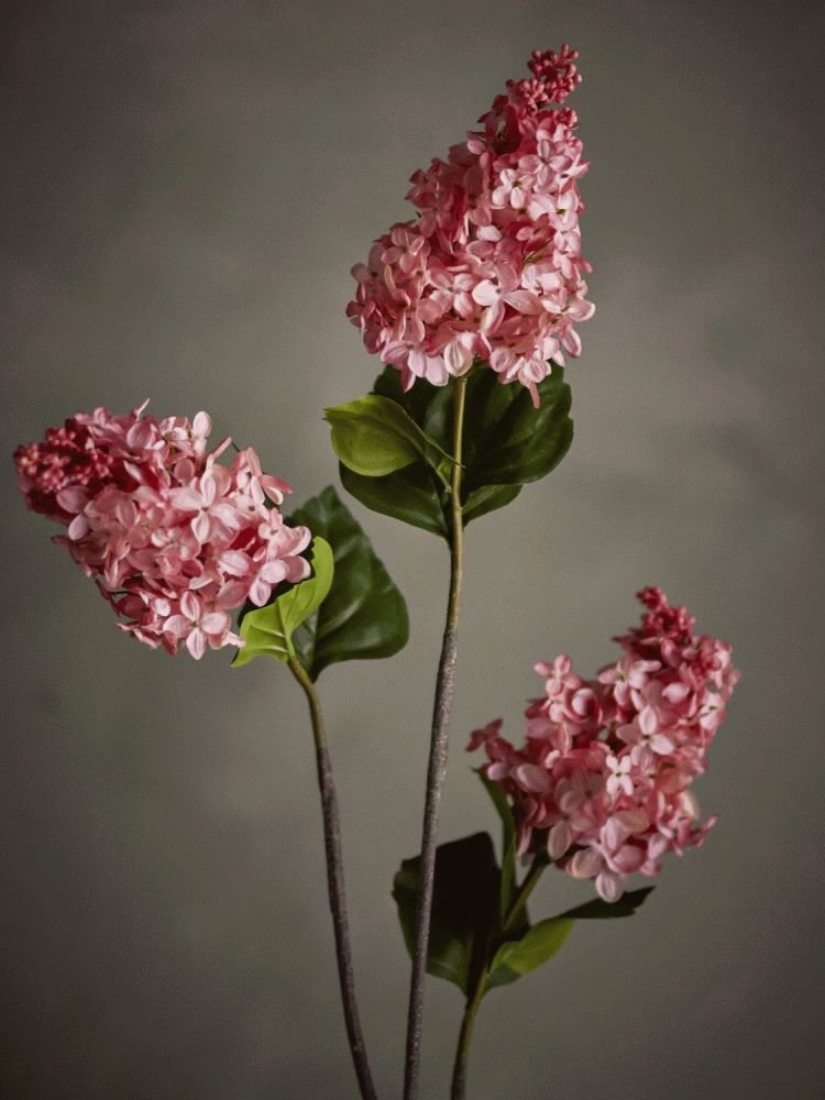 Bloomingville Hydrangea Kunstig stilk 76 cm, Rosa