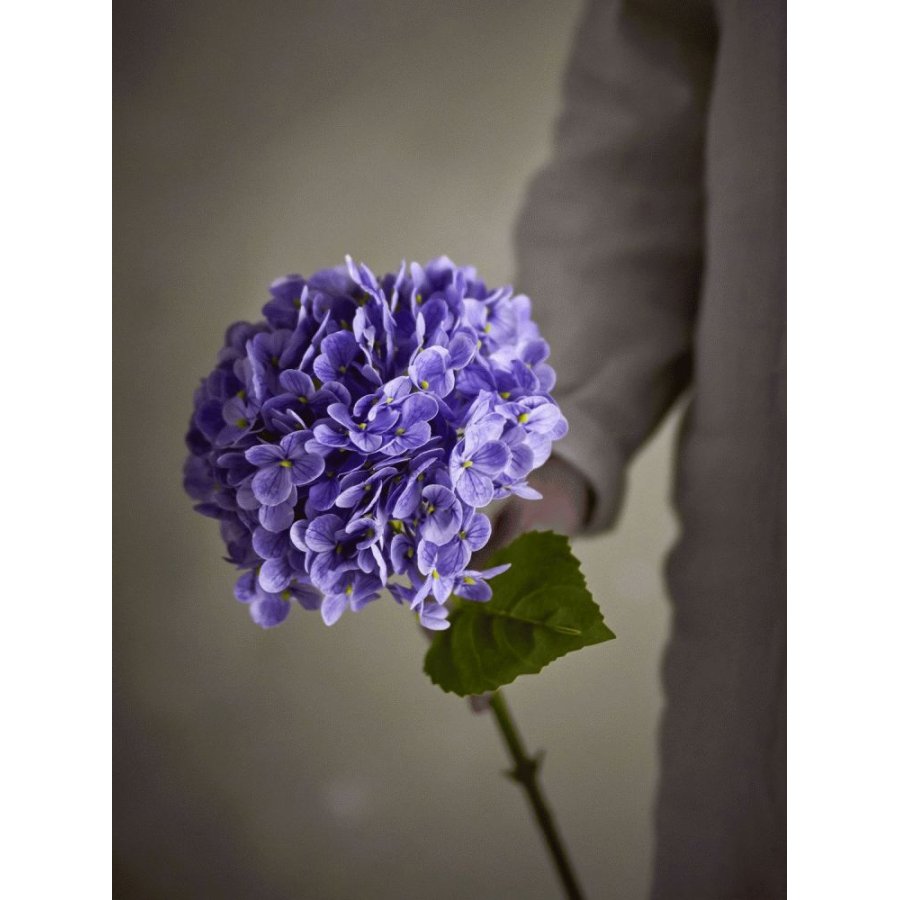 Bloomingville Hydrangea Kunstig Stilk 73,5 cm, Lilla