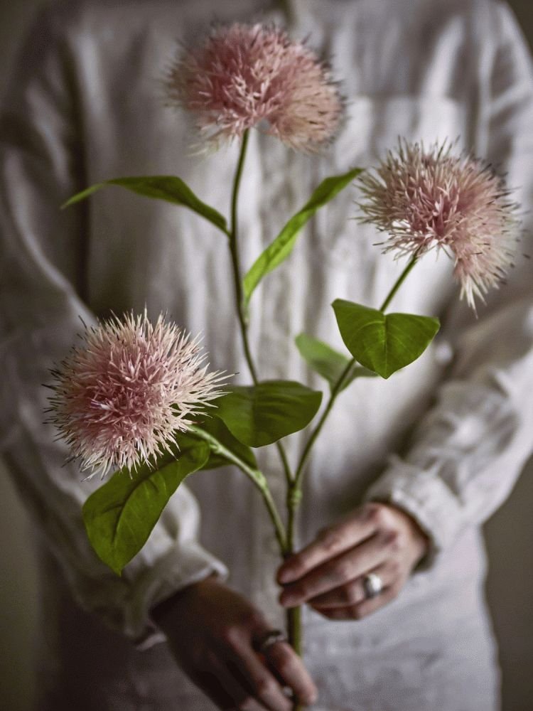 Bloomingville Chrysantemum Kunstig Stilk 100 cm, Rosa