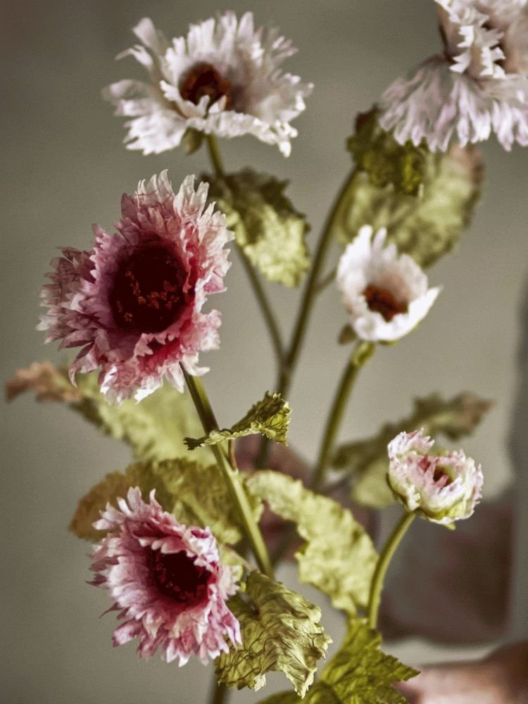Bloomingville Chrysantemum Kunstig Stilk 96 cm, Rosa