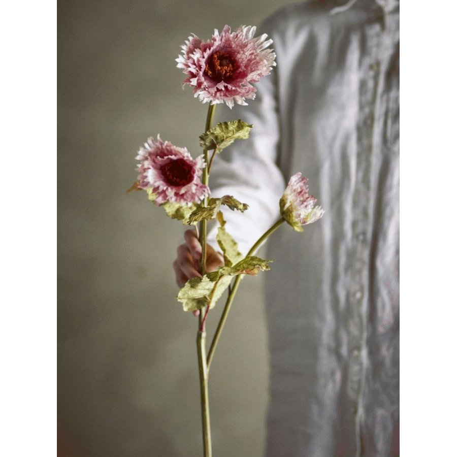 Bloomingville Chrysantemum Kunstig Stilk 96 cm, Rosa