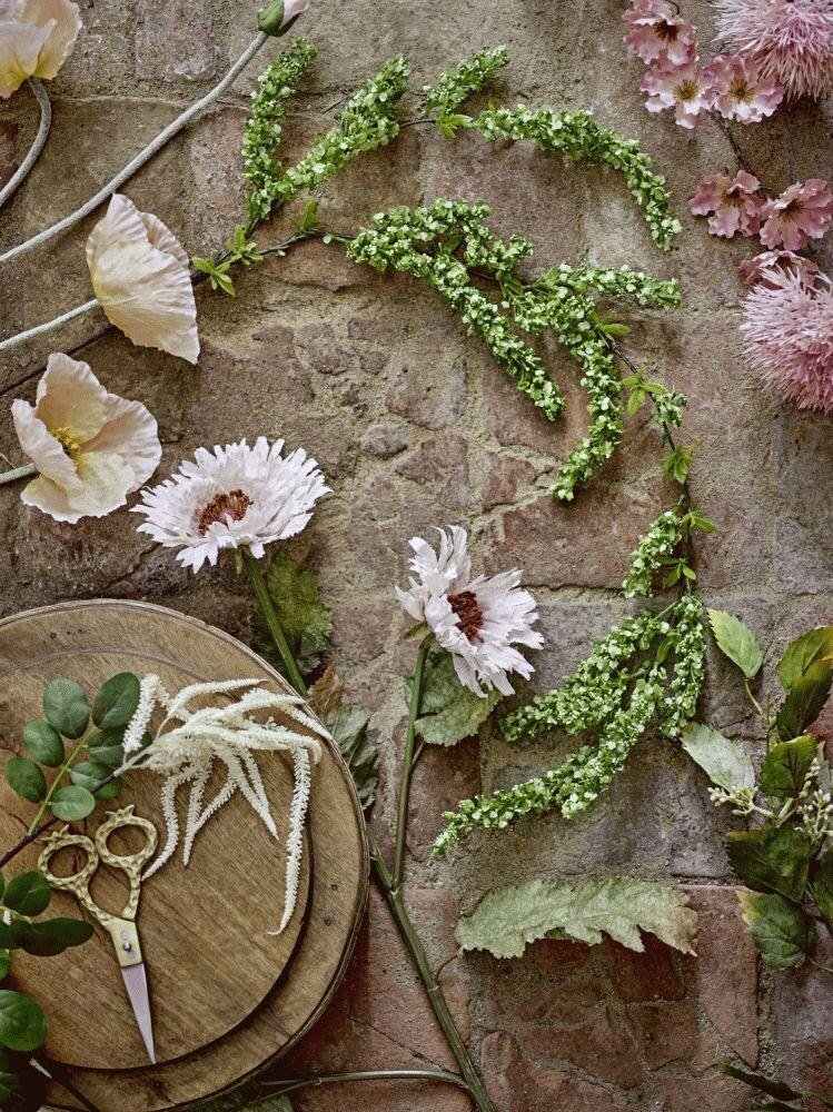 Bloomingville Chrysantemum Kunstig Stilk 96 cm, Hvid