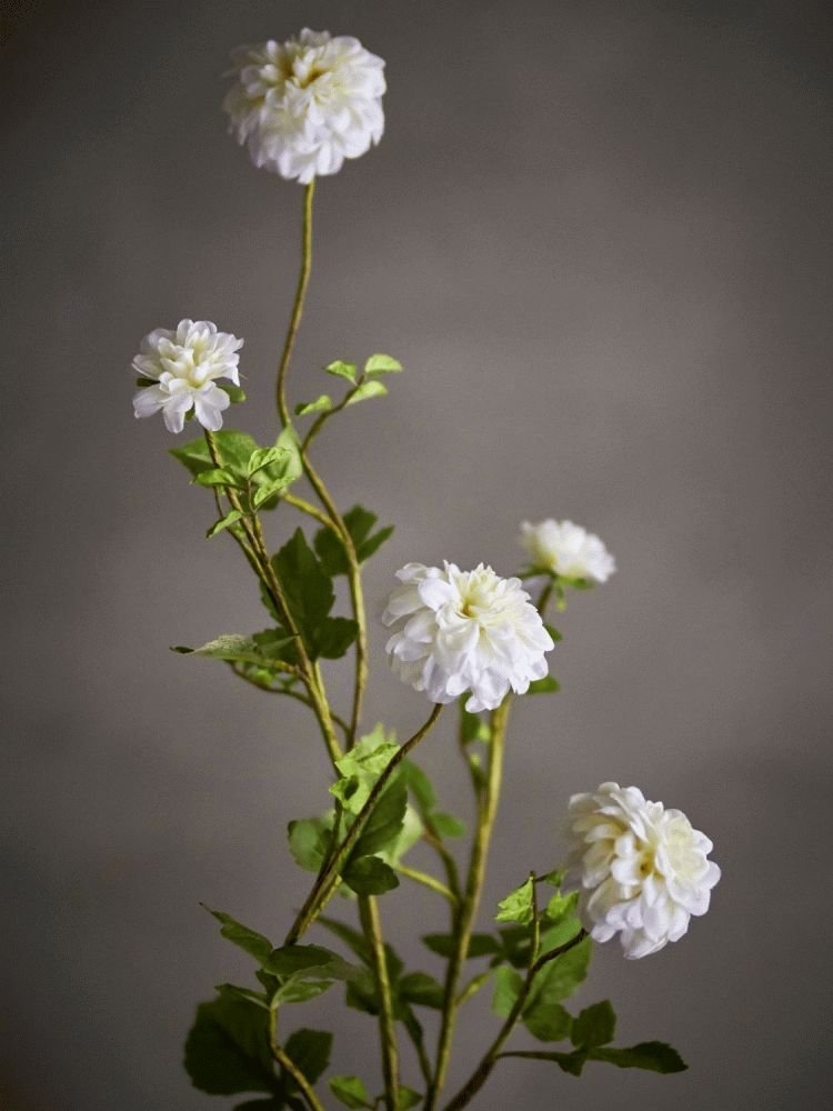 Bloomingville Chrysantemum Kunstig Stilk 101 cm, Hvid