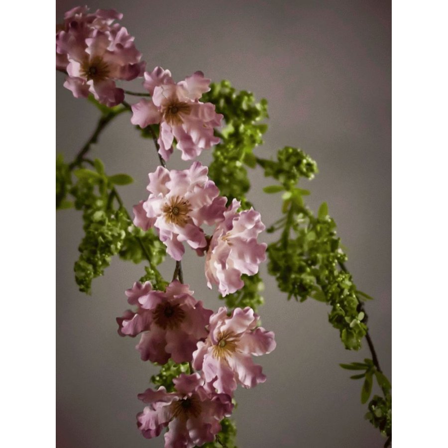 Bloomingville Wild Cherry Kunstig Stilk 90 cm, Rosa