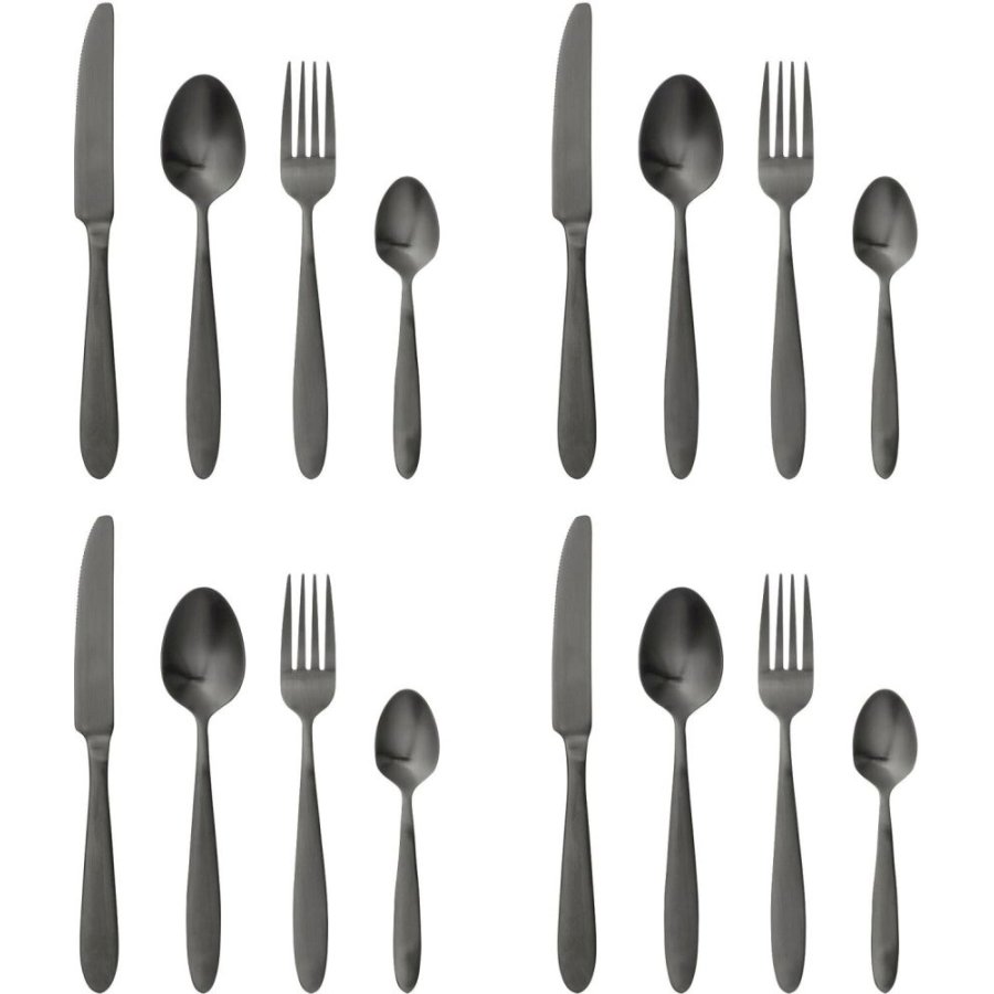 Bloomingville Frea Bestiks�t 16 Dele, Sort