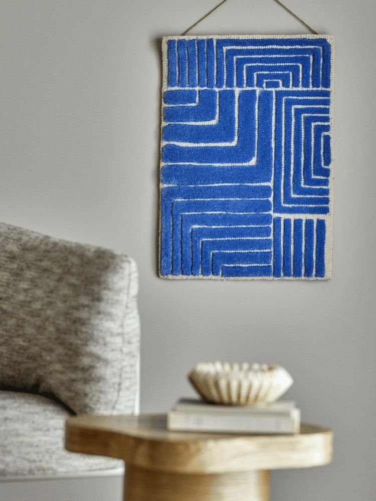 Bloomingville Velva V�gdekoration 45x64 cm, Bl�