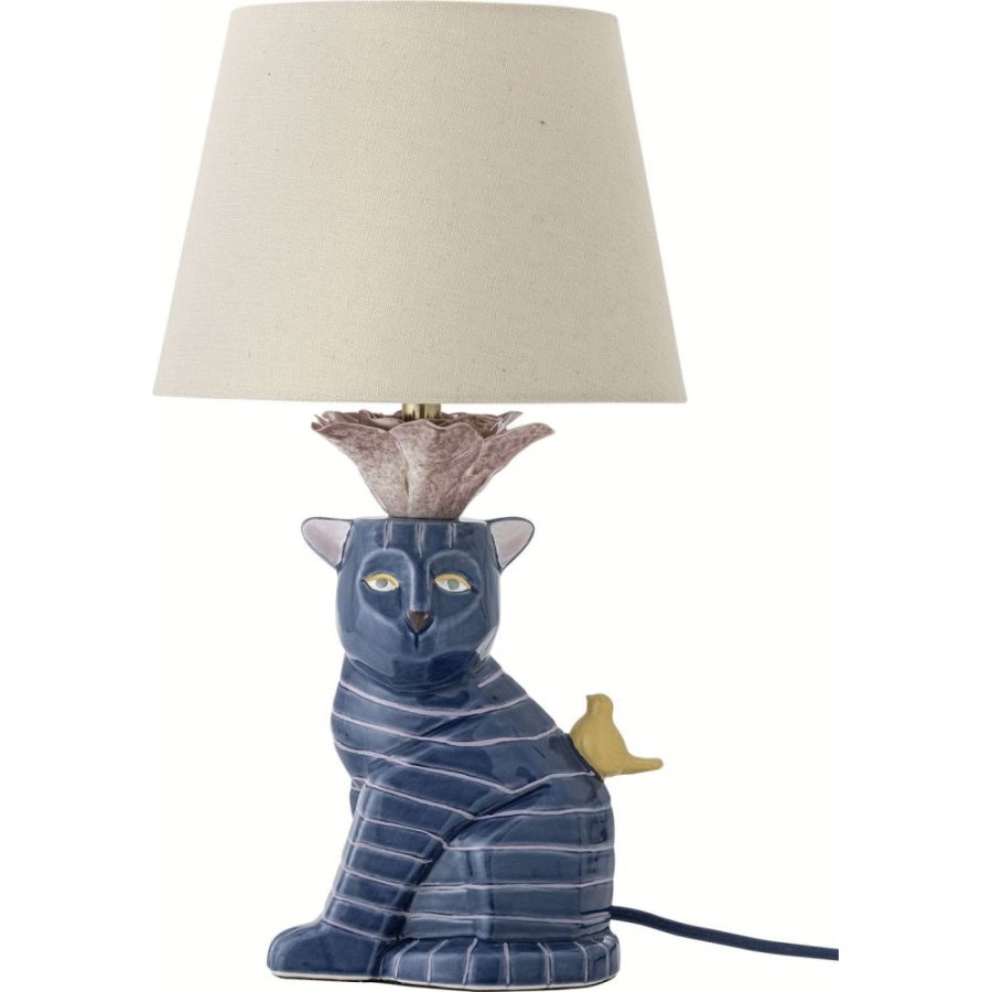 Bloomingville Eri Tischleuchte H40 cm, Blau