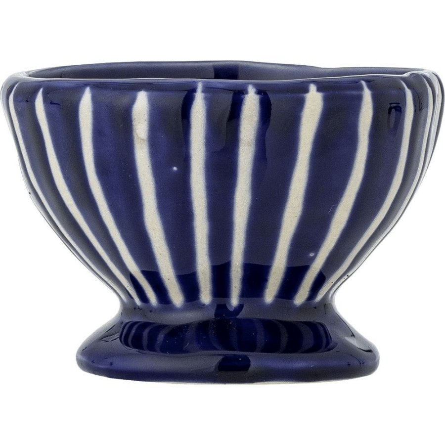 Bloomingville Nini Schale �9 cm, Blau/Wei&szlig;