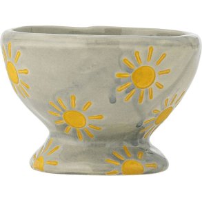 Bloomingville Nini Schale �9 cm, Blau/Gelb