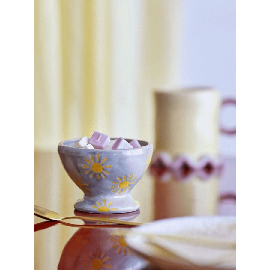 Bloomingville Nini Schale �9 cm, Blau/Gelb