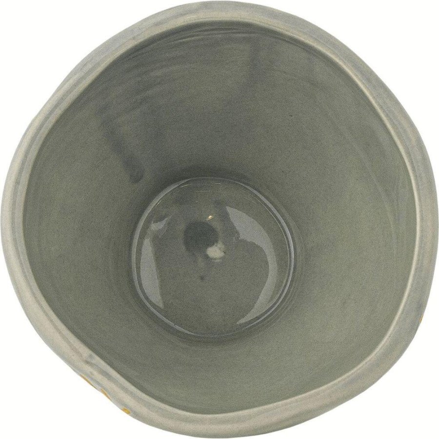 Bloomingville Nini Schale �9 cm, Blau/Gelb