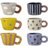 Bloomingville Nini Kop 6 stk. 11 cl, Multi