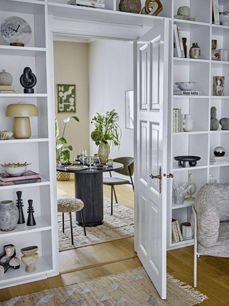 Bloomingville Ylva Tischlampe H28 cm, Natur