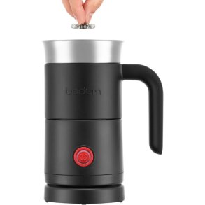 Bodum BARISTA Elektrisk Mælkeskummer 0,4 L, Sort