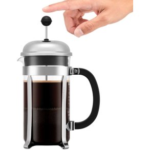 Bodum CHAMBORD Stempelkande 8 Kopper 1 L, Forkromet
