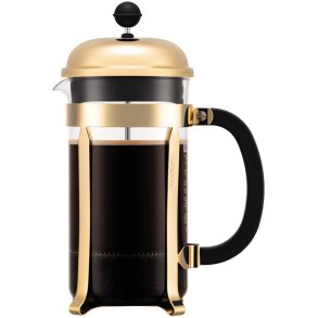 Bodum CHAMBORD Kaffeebereiter fr 8 Tassen 1 L, Gold