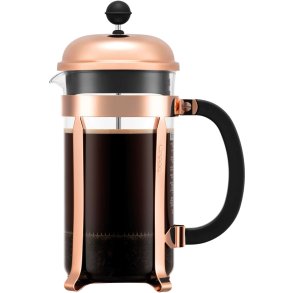 Bodum CHAMBORD Kaffeebereiter fr 8 Tassen 1 L, Kupfer