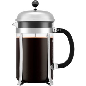Bodum CHAMBORD Kaffeebereiter fr 12 Tassen 1,5 L, Verchromt