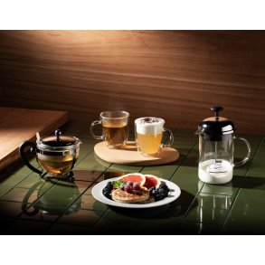 Bodum CHAMBORD Manuel Mælkeskummer 0,25 L, Forkromet