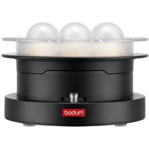 Bodum ETTORE Elektronischer Eierkocher, Schwarz