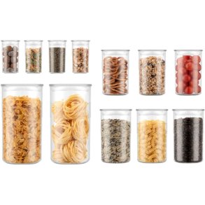 Bodum PRESSO Opbevaringsbokse 12 stk.