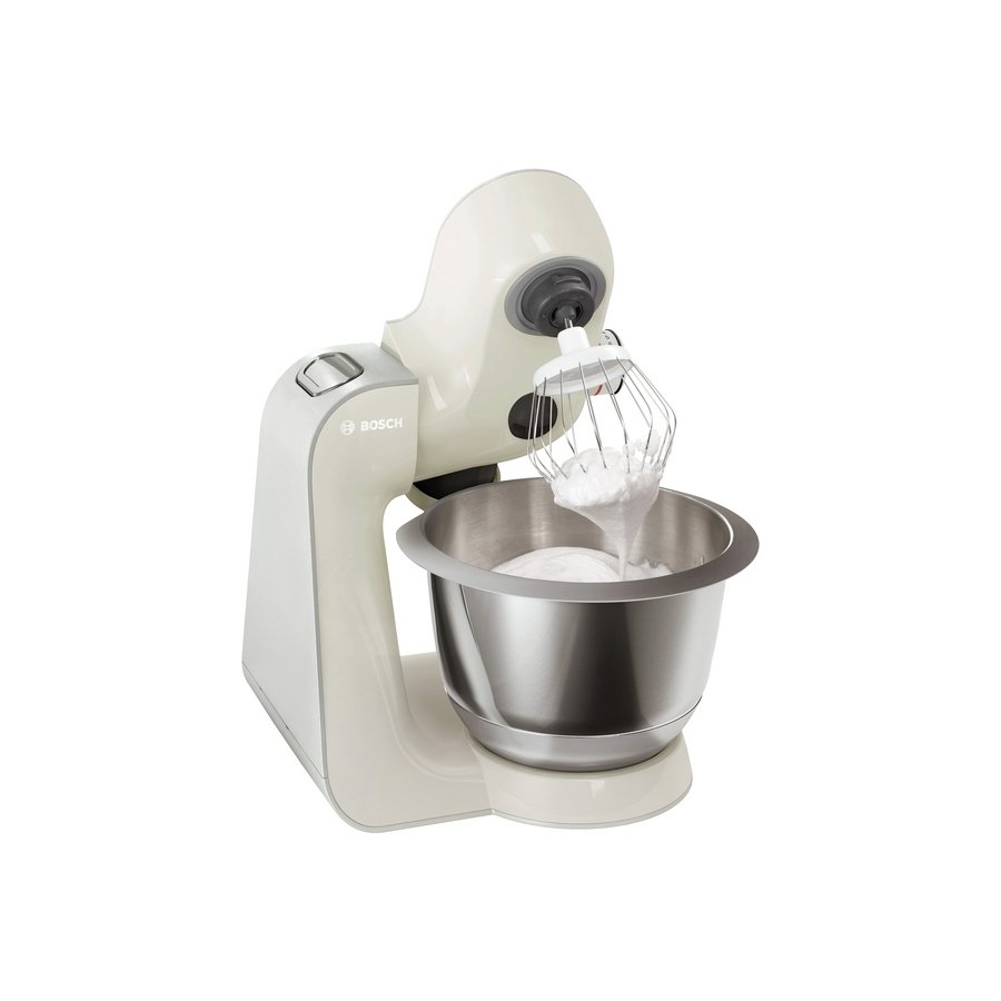 Bosch Serie 4 K�kkenmaskine 1000W inkl. 9 stk Tilbeh�r, Gr�/S�lv