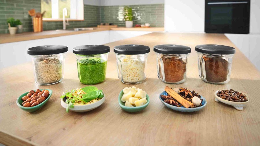 Bosch Serie 6 Minihakker inkl. 2 stk Tilbeh�r, Transparent