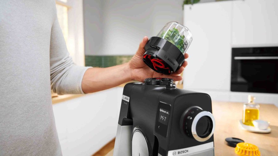 Bosch Serie 6 Minihakker inkl. 2 stk Tilbeh�r, Transparent