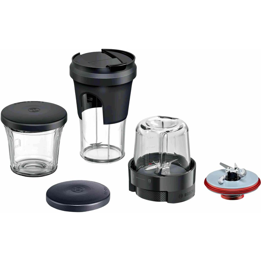 Bosch Serie 6 TastyMoments S�t inkl. 4 stk Tilbeh�r, Sort